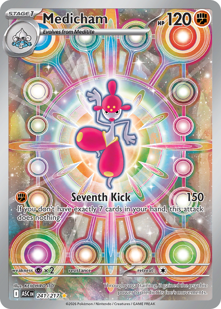 Medicham 241 Ascended Heroes Pokémon card
