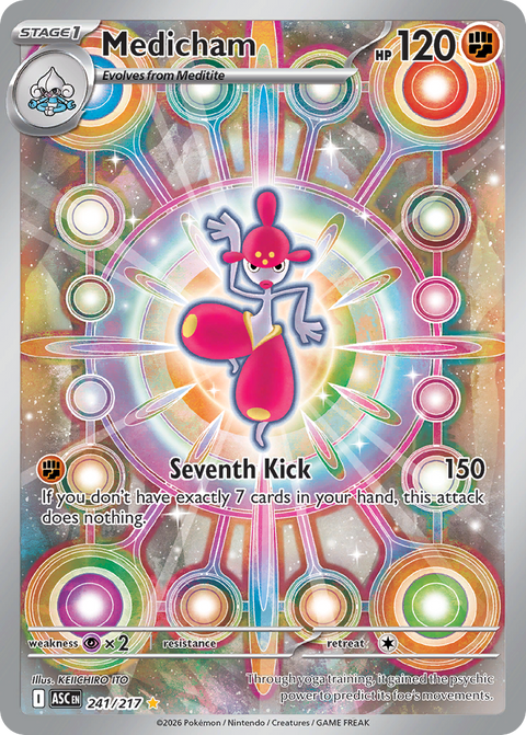 Medicham 241 Ascended Heroes Pokémon card