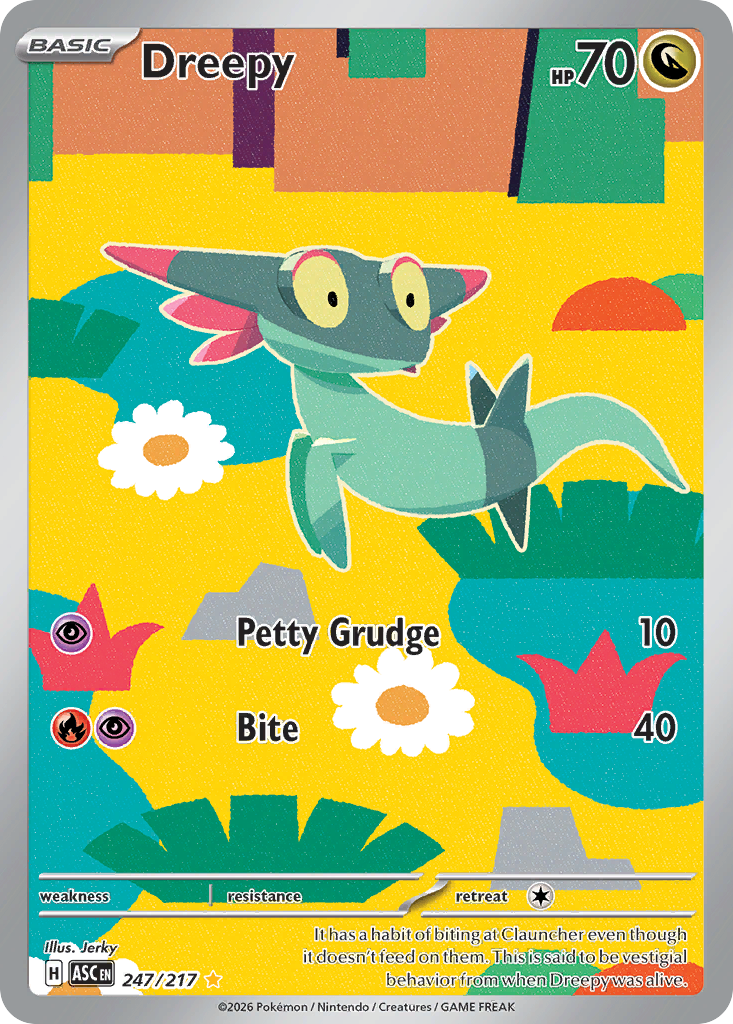 Dreepy 247 Ascended Heroes Pokémon card