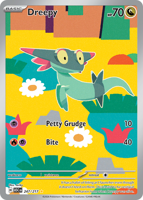 Dreepy 247 Ascended Heroes Pokémon card