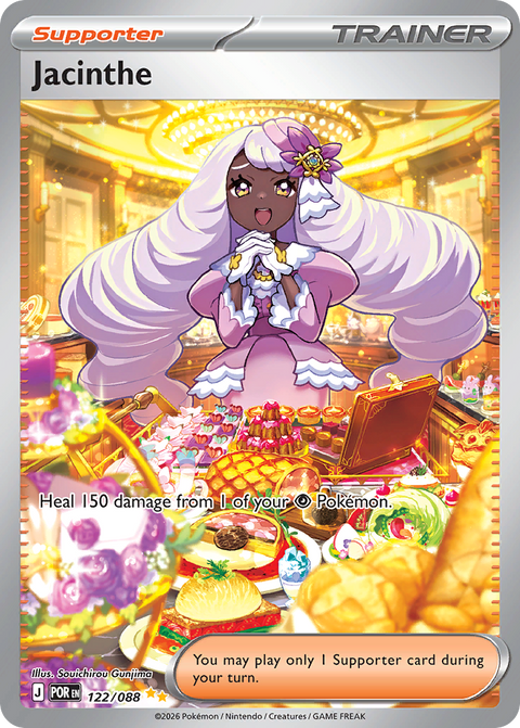 Jacinthe 122 Perfect Order Pokémon card