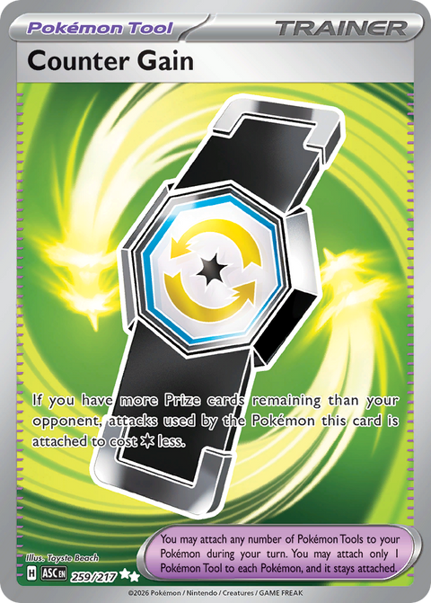 Counter Gain 259 Ascended Heroes Pokémon card