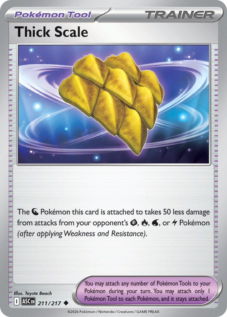 Thick Scale 211 Ascended Heroes Pokémon card