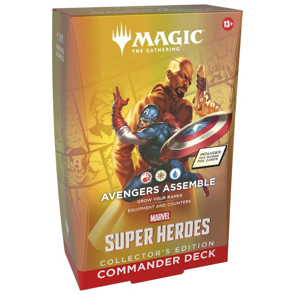 Magic The Gathering: Marvel Super Heroes - Collector Commander Deck - Avengers Assemble
