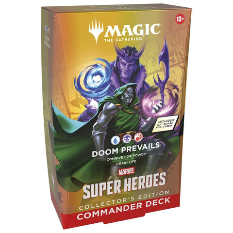 Magic The Gathering: Marvel Super Heroes - Collector Commander Deck - Doom Prevails