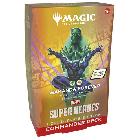 Magic The Gathering: Marvel Super Heroes - Collector Commander Deck - Wakanda Forever