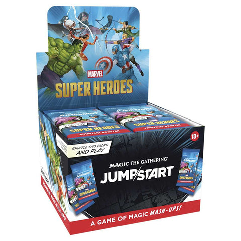 Magic The Gathering: Marvel Super Heroes - Jumpstart Booster Box (24 Packs)