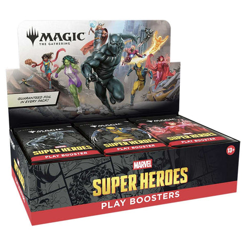 Magic The Gathering: Marvel Super Heroes - Play Booster Box (30 Packs)