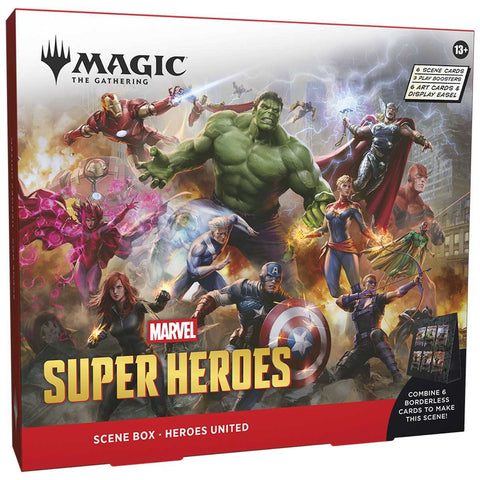 Magic The Gathering: Marvel Super Heroes - Scene Box - Heroes United