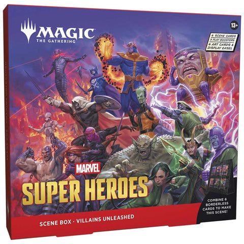Magic The Gathering: Marvel Super Heroes - Scene Box - Villains Unleashed