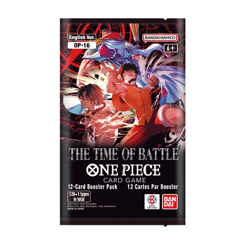 One Piece Card Game: OP-16 - The Time of Battle - Booster Pack