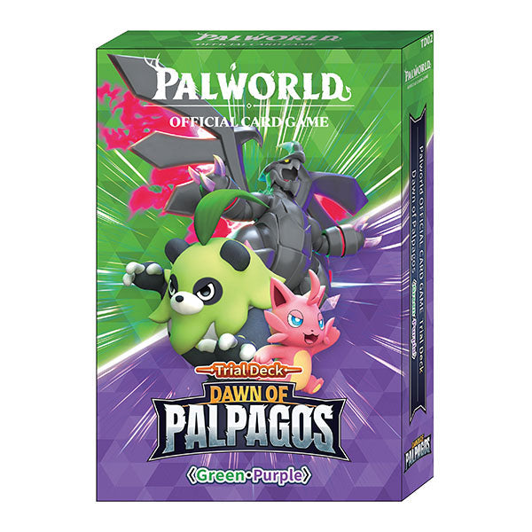 Palworld TCG: Dawn of Palpagos - Trial Deck - Green and Purple