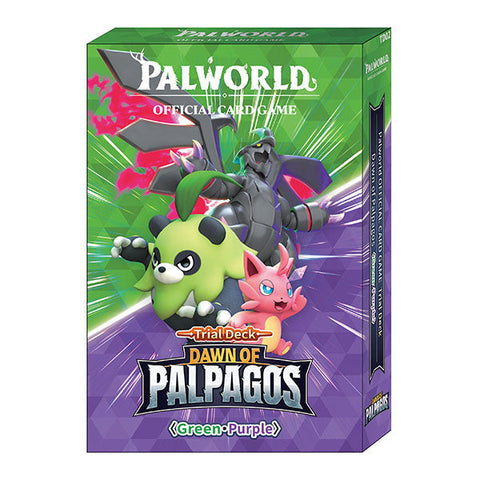Palworld TCG: Dawn of Palpagos - Trial Deck - Green and Purple