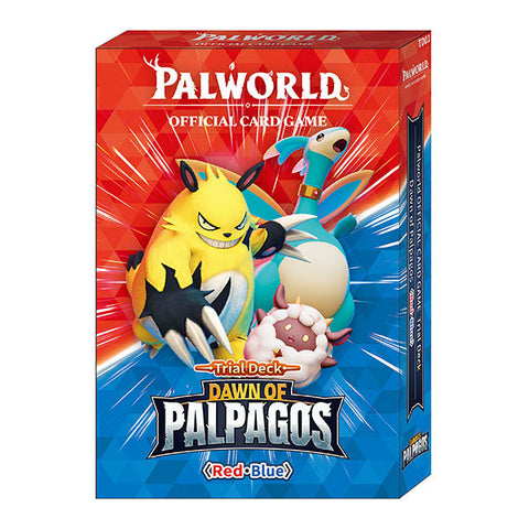 Palworld TCG: Dawn of Palpagos - Trial Deck - Red and Blue
